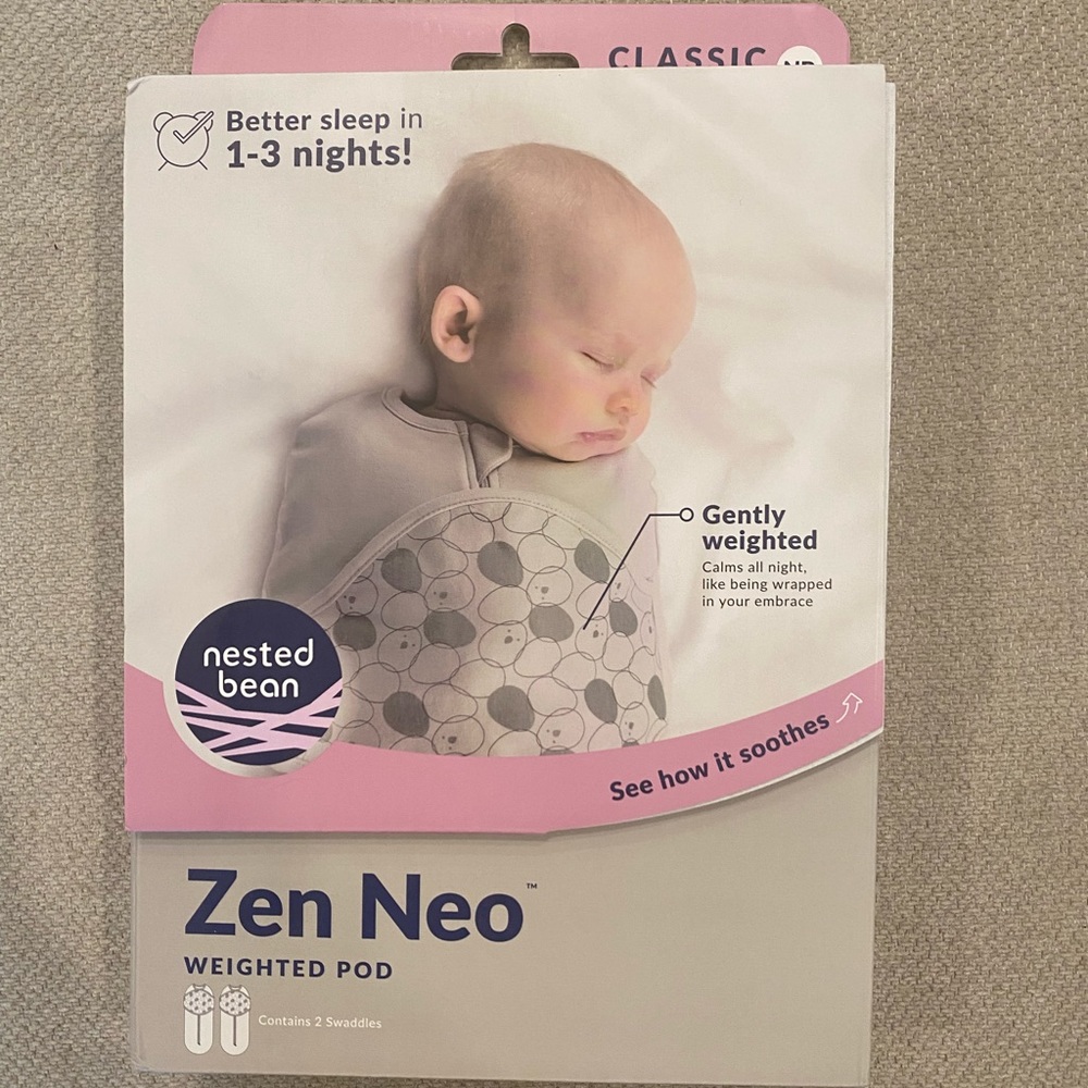 ✨NWT Zen Neo Swaddle | Nested Bean